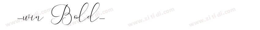 微软雅黑-win7 Bold字体转换